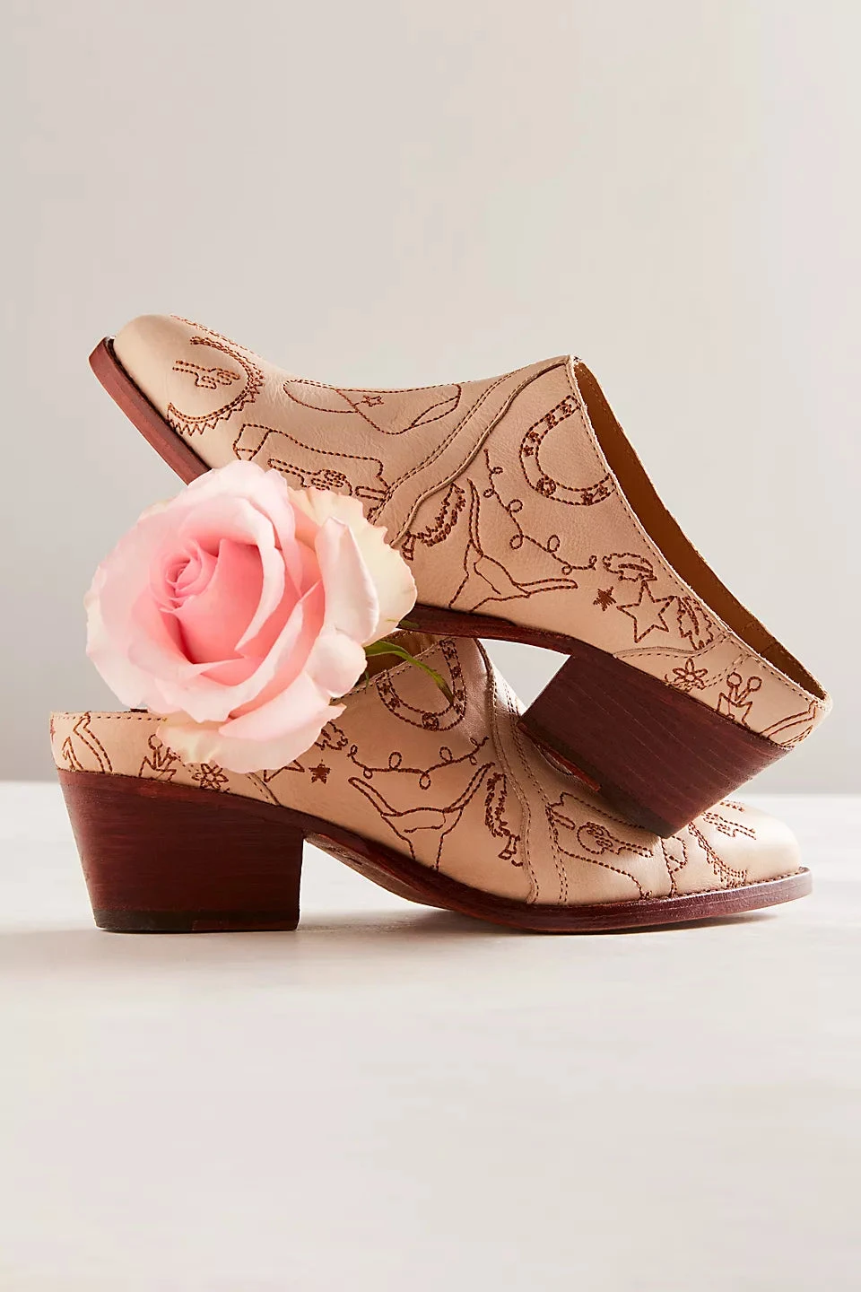 FREE PEOPLE NEW FRONTIER WESTERN MULE - Image 2