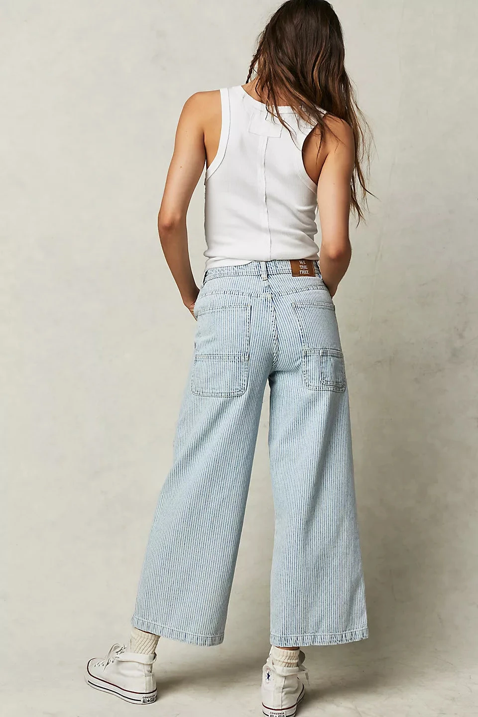 FREE PEOPLE PIPER MIDRISE CROP WIDE PANT - Image 2