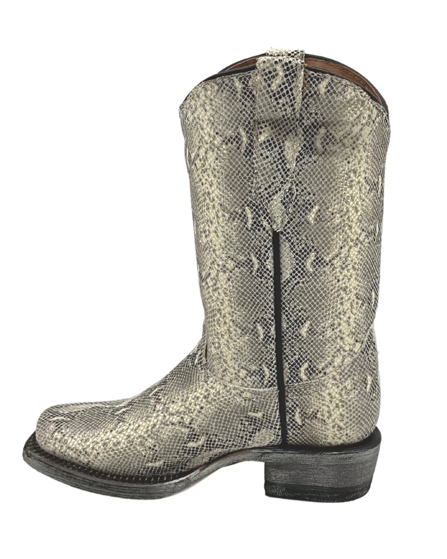 TANNER MARK GIRLS PYTHON PRINT BOOT - Image 3