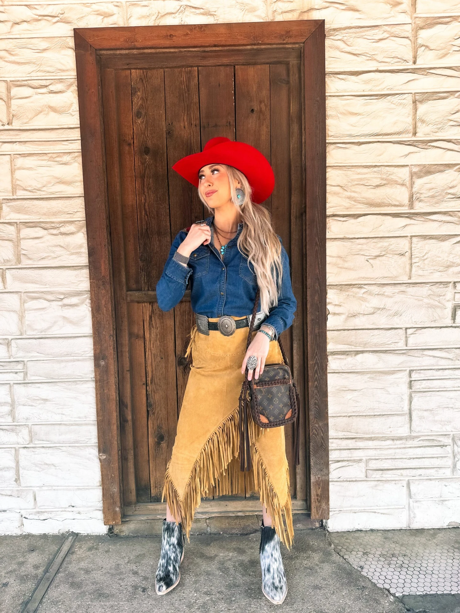 LEATHER AND VODKA DANUBE CHOCOLATE BRAIDED BAG - Image 3