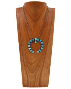 Extra Large Naja Of Turquoise Ovals Necklace