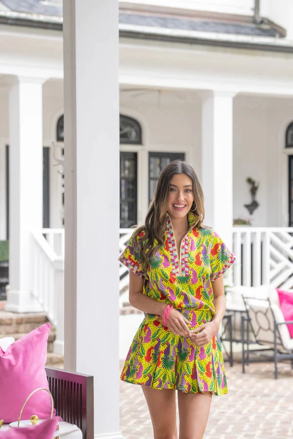 EMILY MCCARTHY PULLOVER PEEKABOO BLOUSE - Image 6