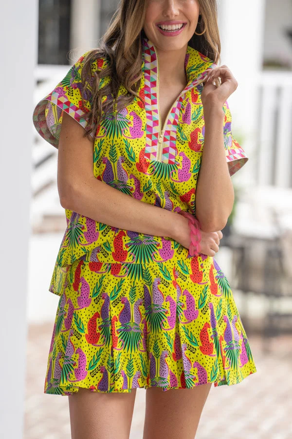 EMILY MCCARTHY PULLOVER PEEKABOO BLOUSE - Image 5