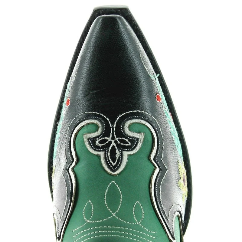 DOUBLE D RANCHWEAR WOMEN'S MIDNIGHT COWBOY BOOT - Image 7