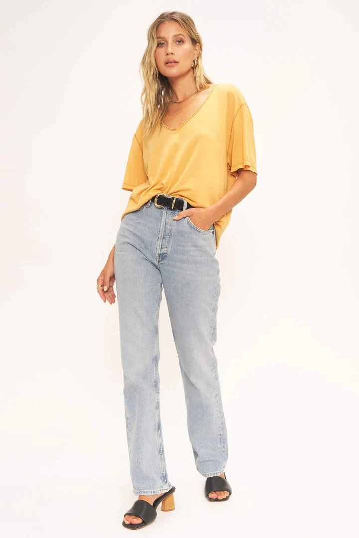 PROJECT SOCIAL OZZIE VINTAGE V-NECK TEE